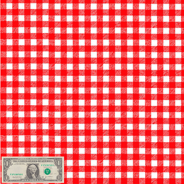 Custom Patterns Plaids 12" x 18" PU T-Shirt Vinyl Sheet