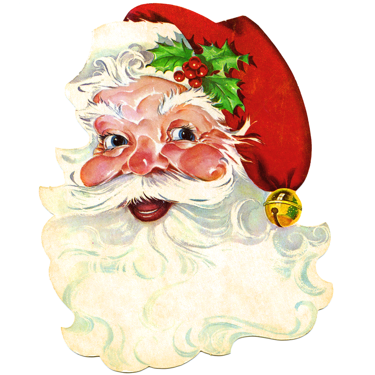 Vintage Santa DTF Transfers
