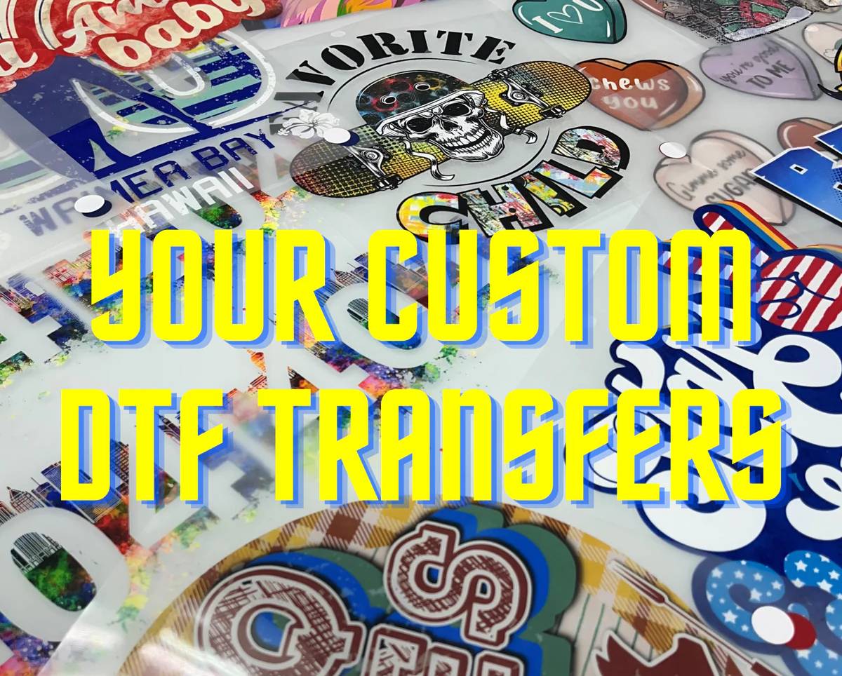 How Do Custom DTF Transfers Work?