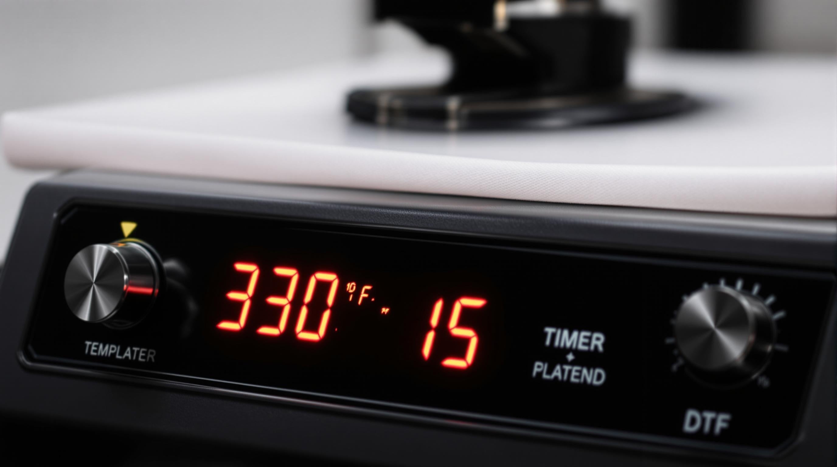 DTF Heat Transfer Temperature and Time Settings Explained