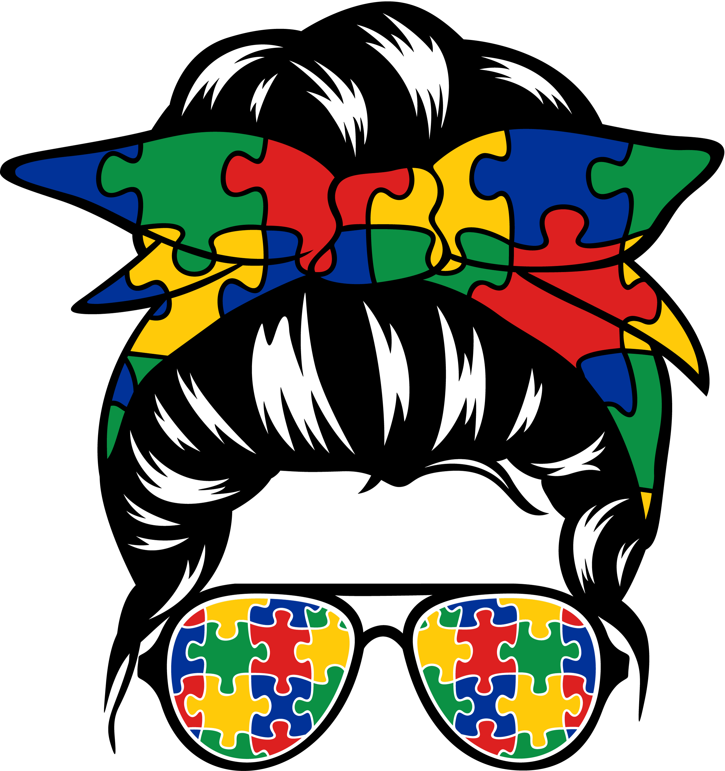 Pattern 5 Aut Autism DTF Patterns - PerfecPressHTV