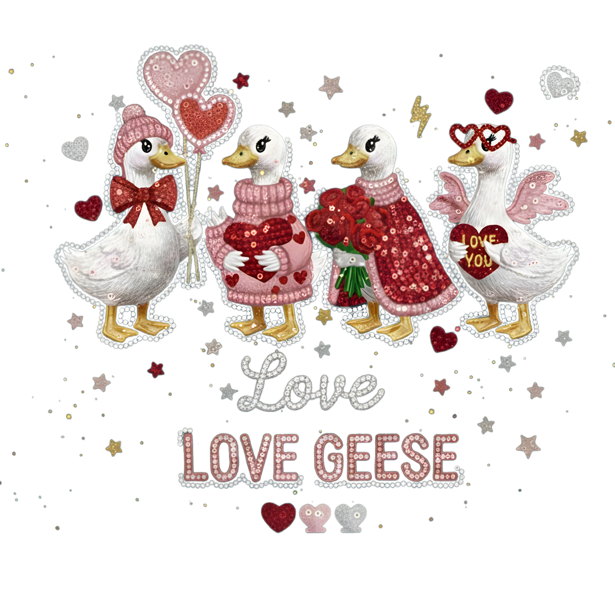 Love Love Geese DTF