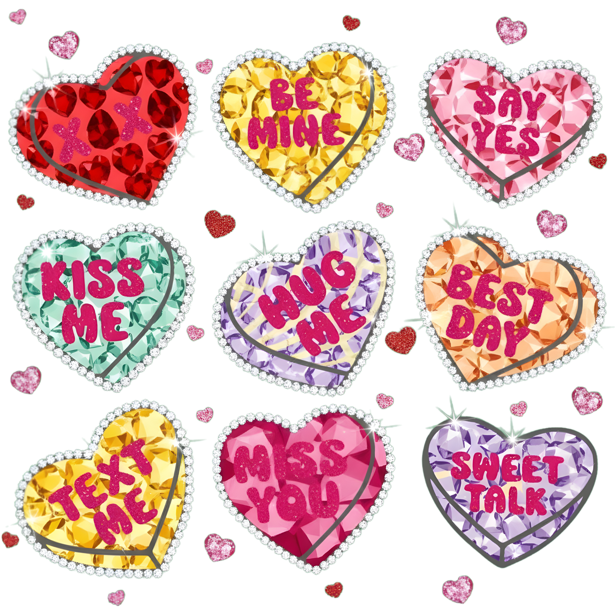 Candy Heart DTF