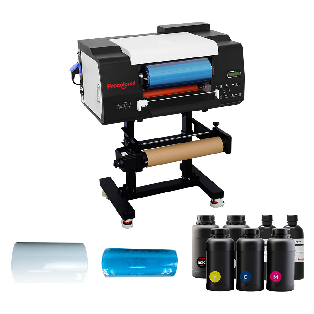 Procolored VF13 Pro Panda UVDTF Printer 13" A3 Dual XP600 & Supply Bundle - Drop Ship! Free Freight!