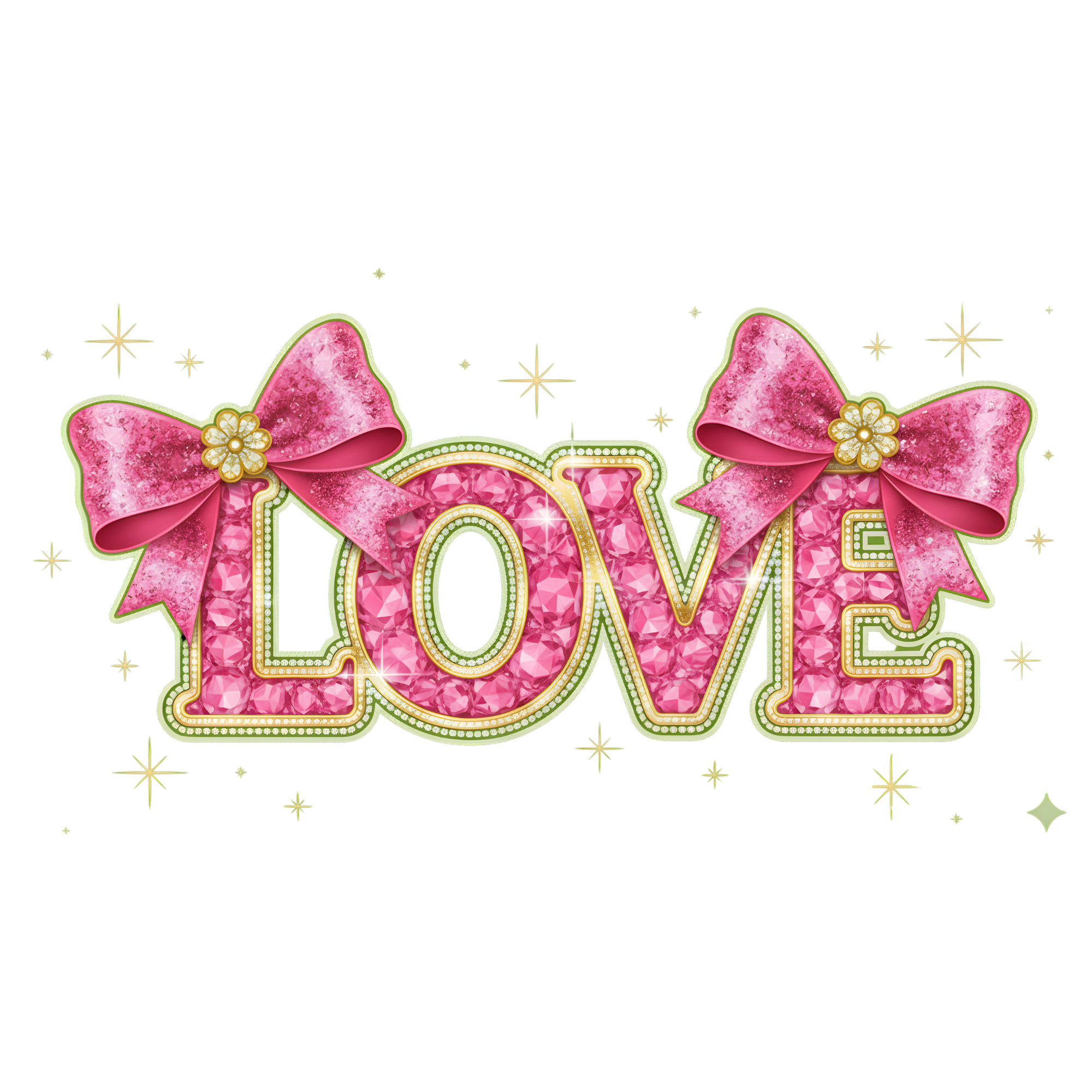 Love Bow DTF