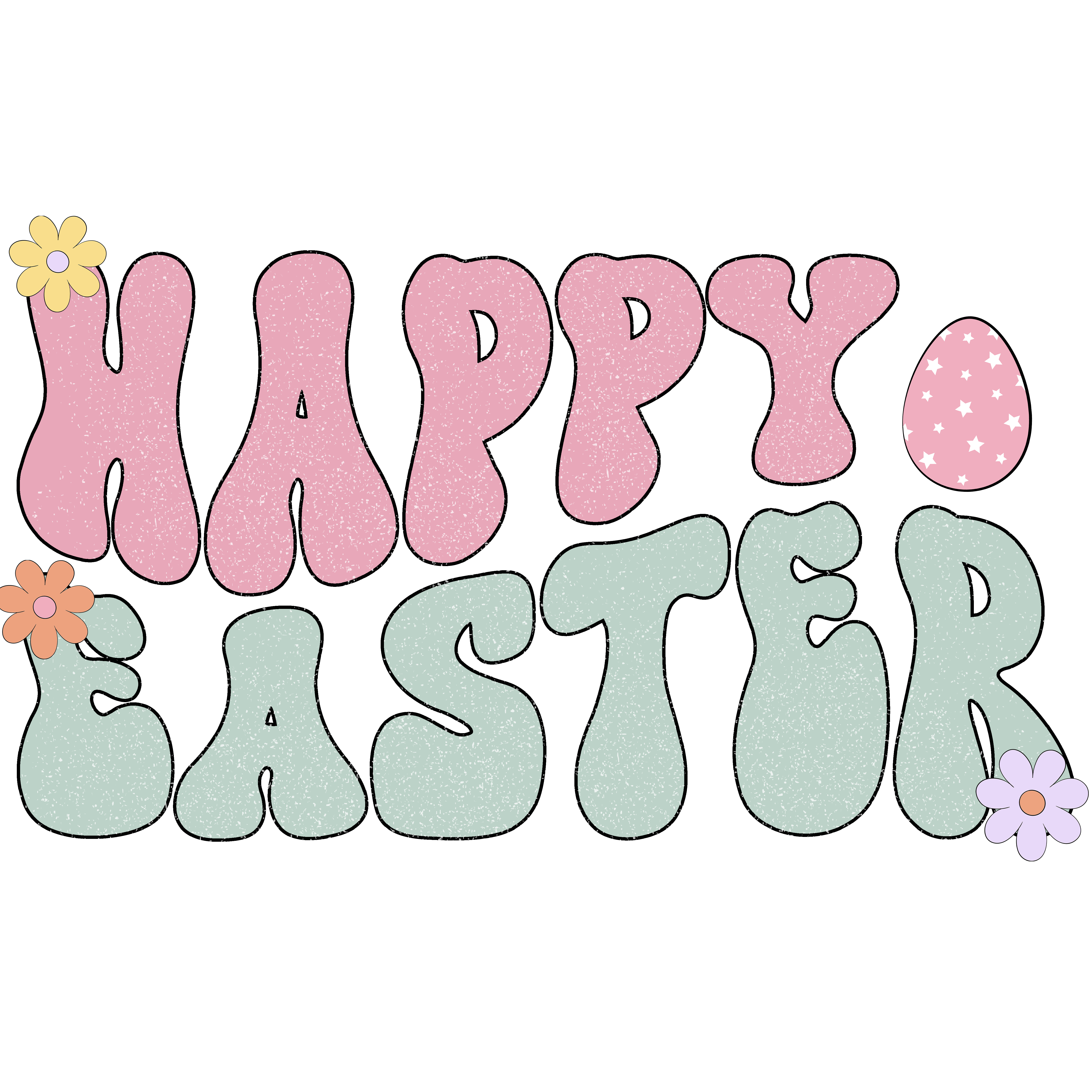 Happy Easter DTF
