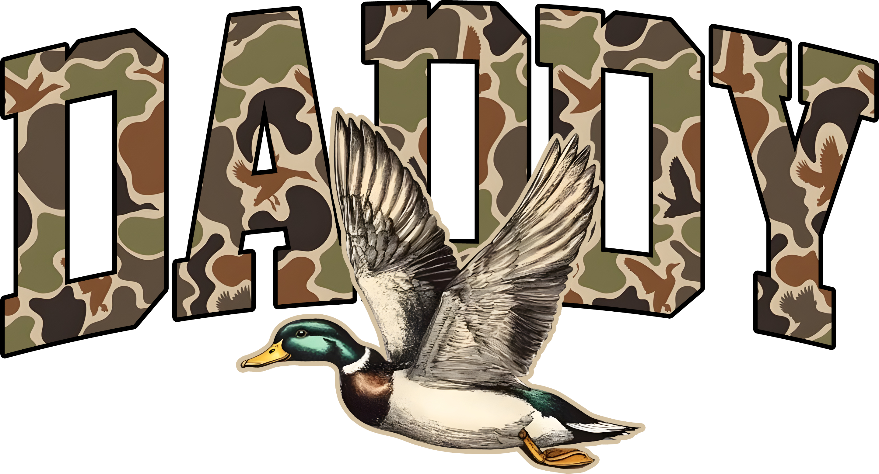 Daddy Duck DTF