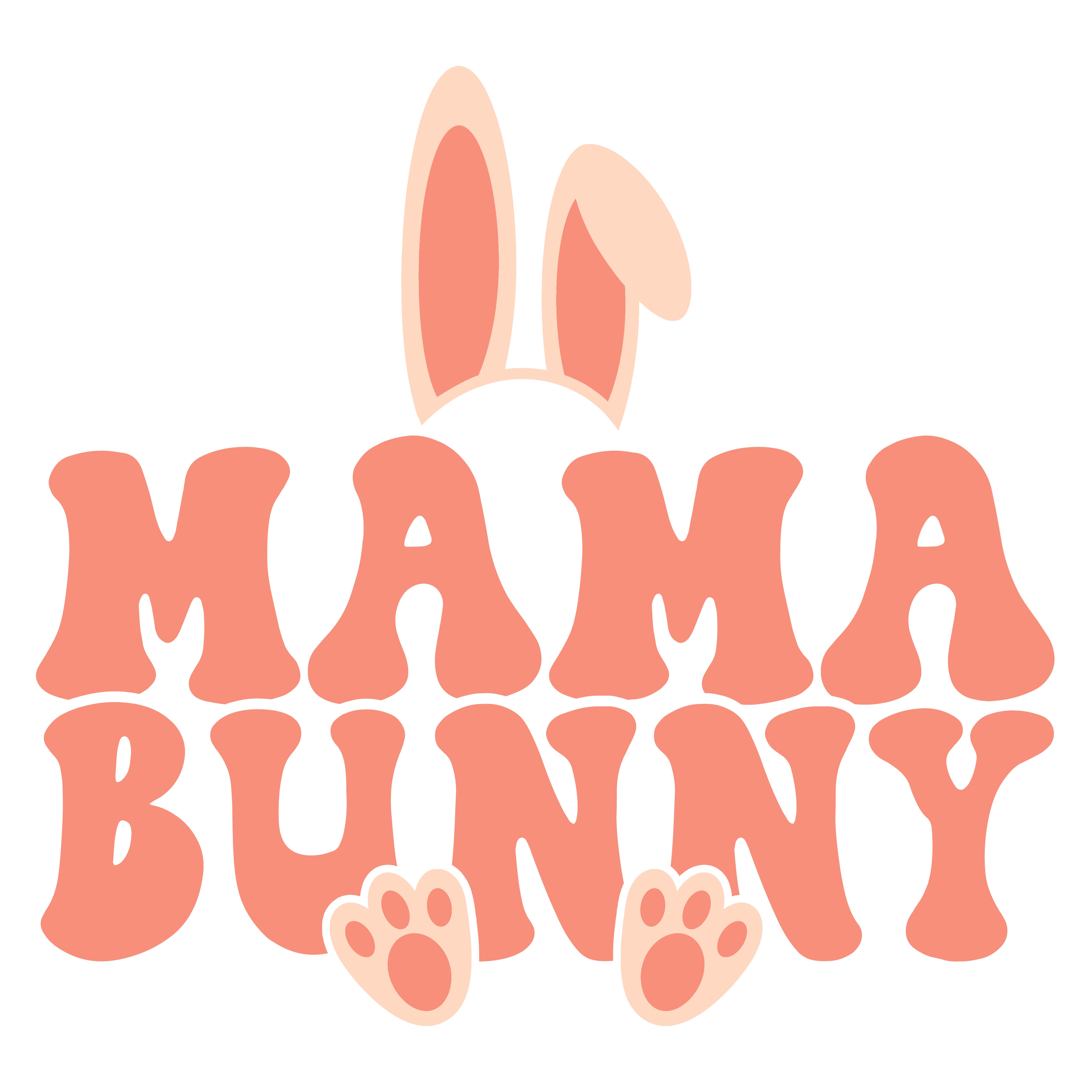 Mama Bunny DTF
