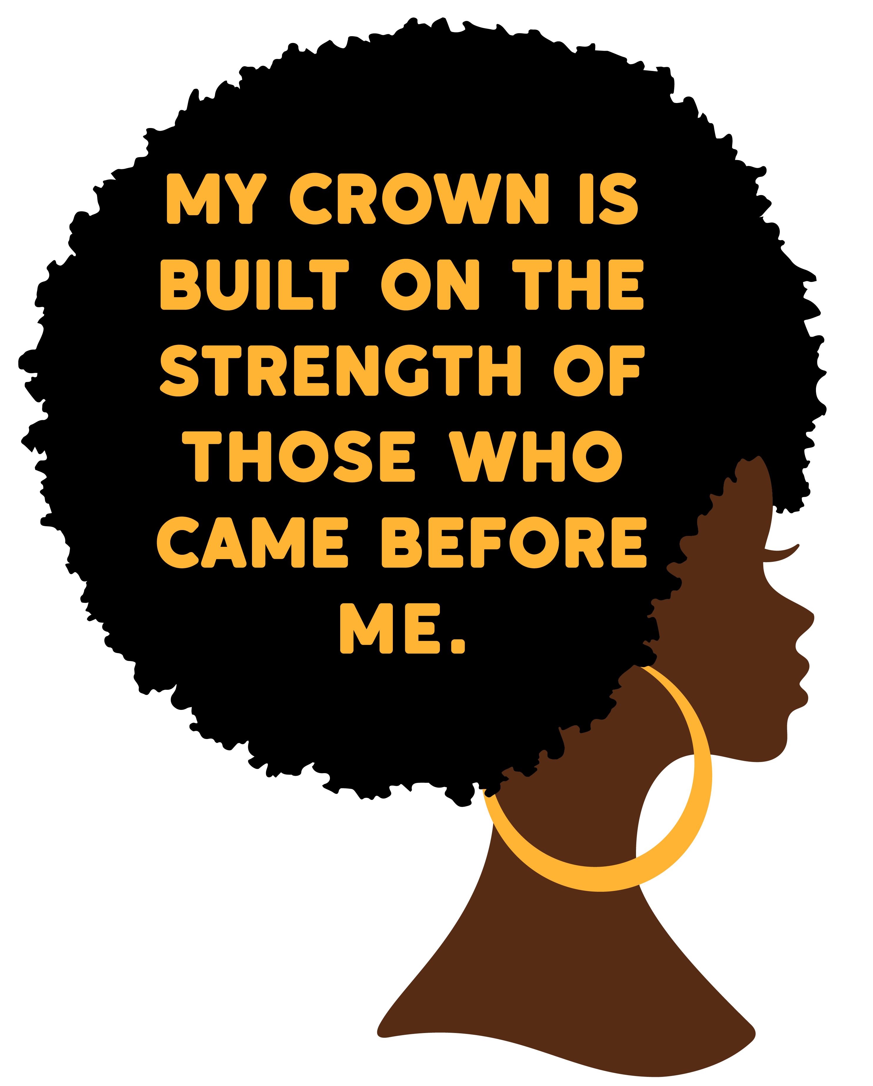 Crown of STRENGTH DTF