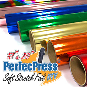 20" PerfecPress Soft Stretch Foil Sheets 20" x 36" Sheet