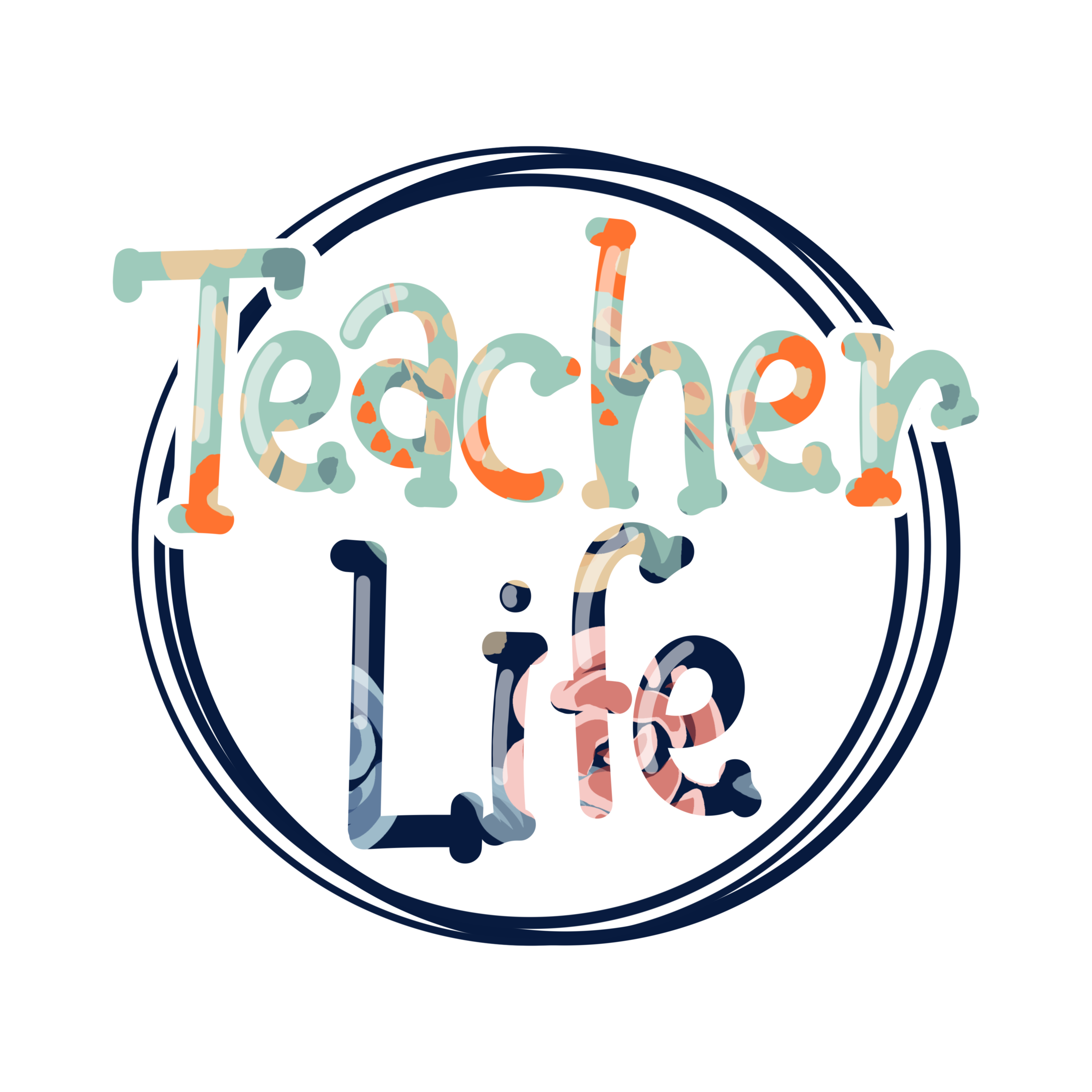Teacher Life DTF Transfers
