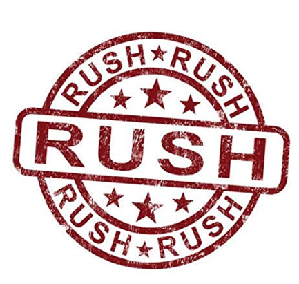 RUSH FEE (Manually Added)