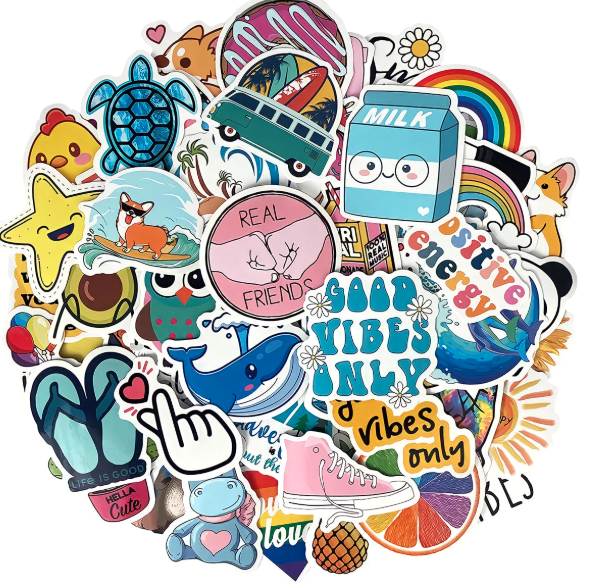 Your Custom Sticker By Size (1-2 Business Day Turnaround)