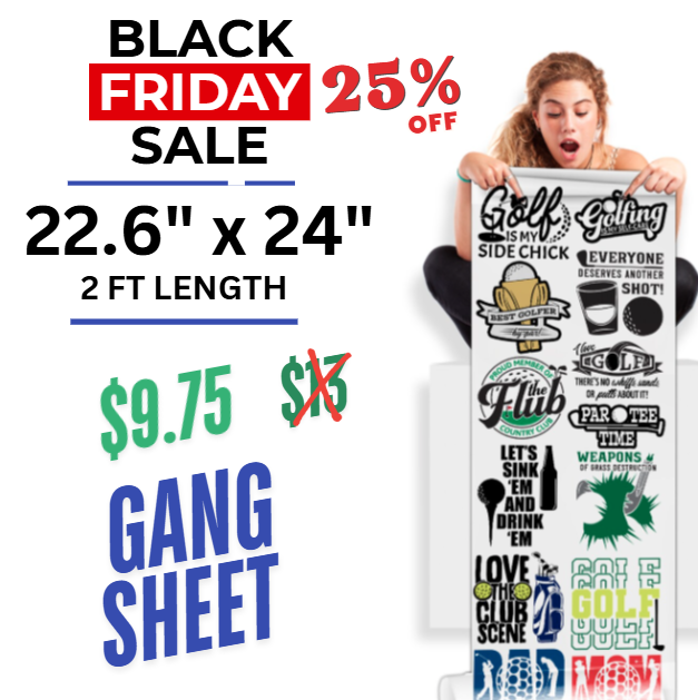 Your Custom DTF Gang Sheet