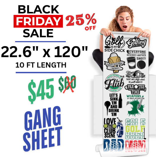 Your Custom DTF Gang Sheet