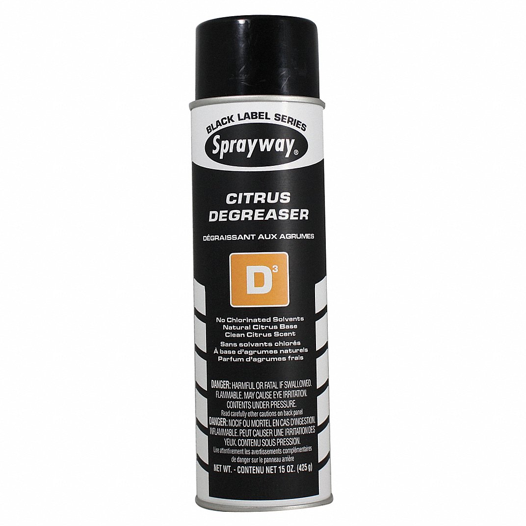 Sprayway Citrus Degreaser and  Adhesive Remover - 15oz can