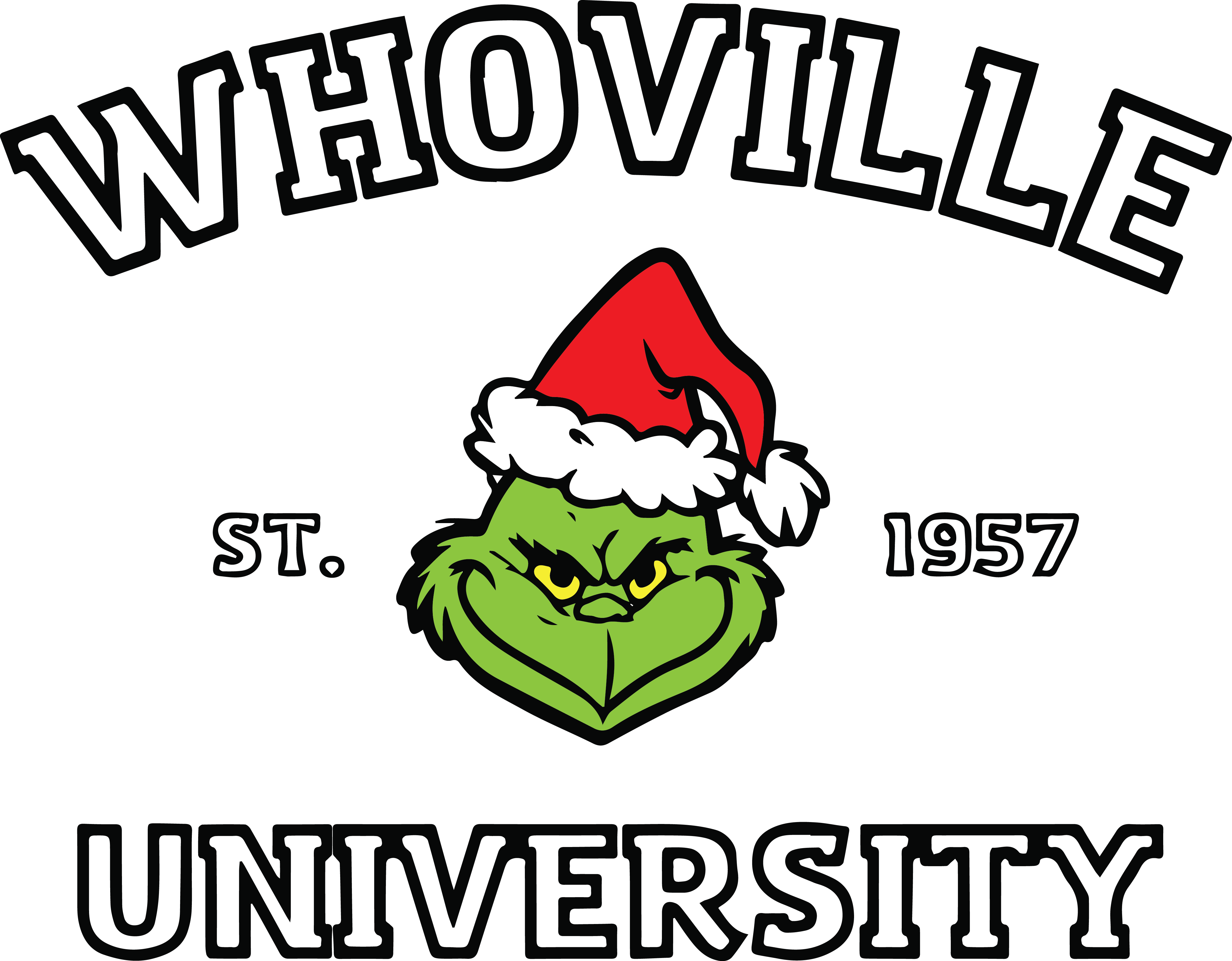 Whoville University DTF Transfers