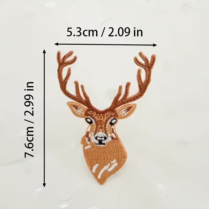 Emboidered Patches with Hot Melt Adhesive