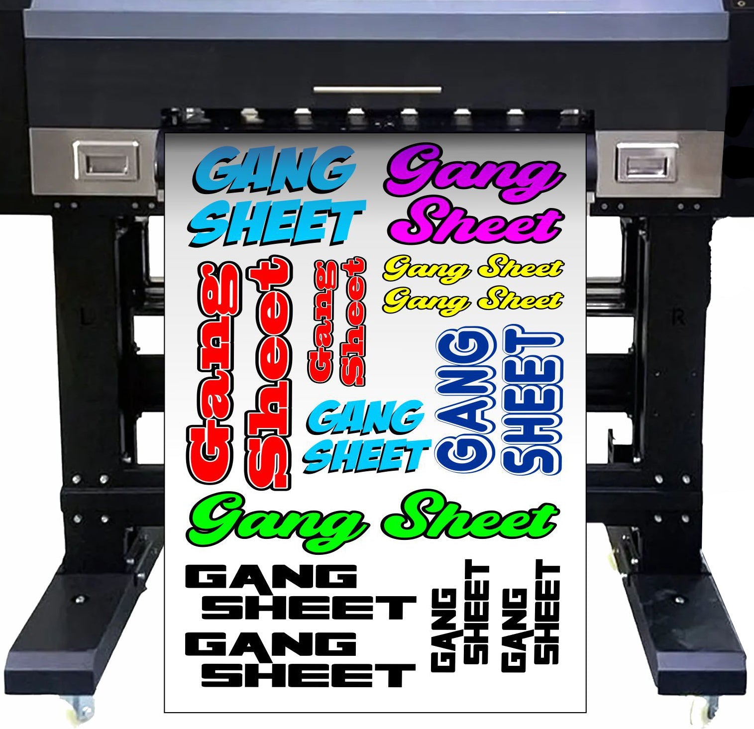 Your Custom DTF Gang Sheet (1-2 Business Day Turnaround)