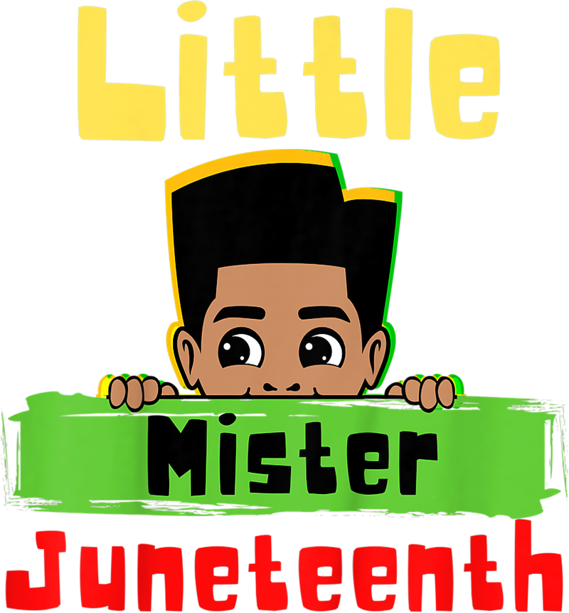 Little Mister Juneteenth DTF Transfers