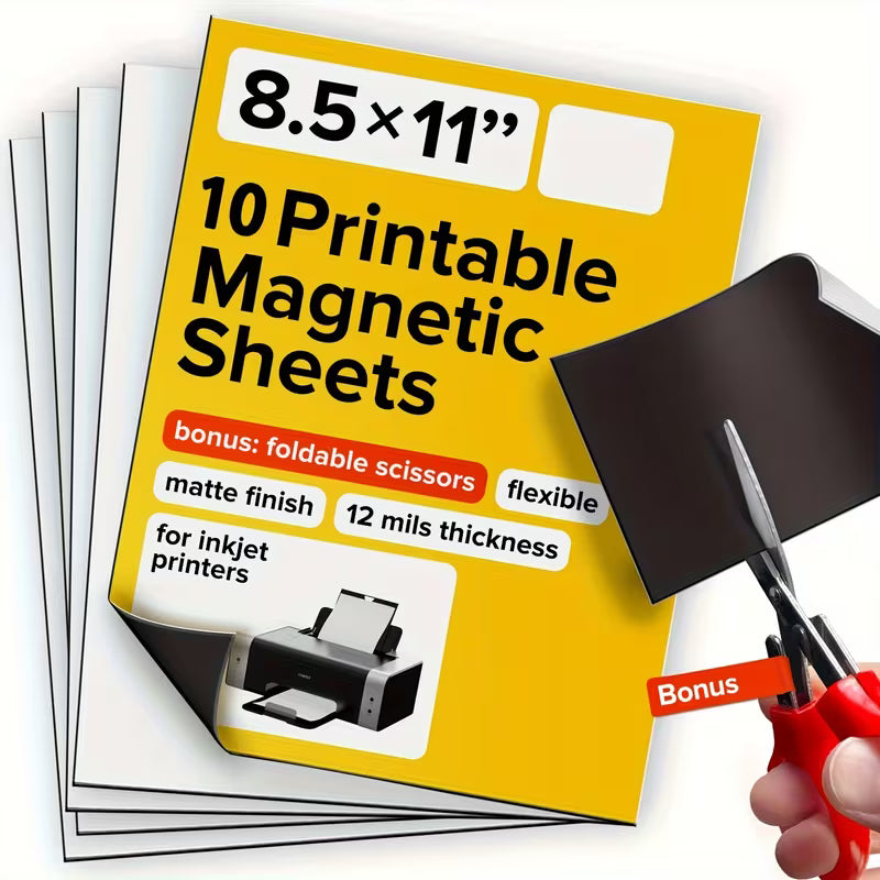 Inkjet Printable Matte/Gloss/Clear/Hologram/Magnetic Permanent Adhesive Vinyl