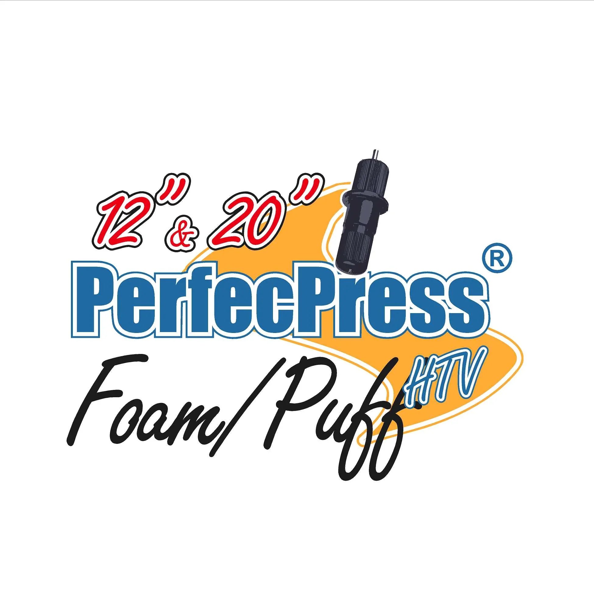 12" PerfecPress Foam / Puff Vinyl  12" x 10" Sheets