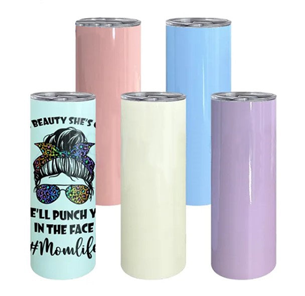 Skinny Sublimation Tumblers and Drinkware