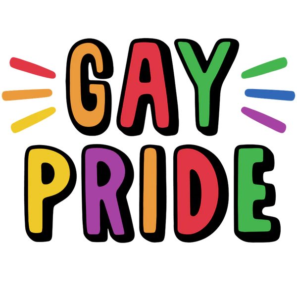 Gay Pride DTF Transfers