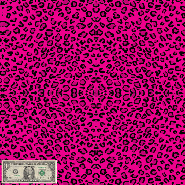 Custom Patterns Animals Glitter T-shirt Vinyl Sheets