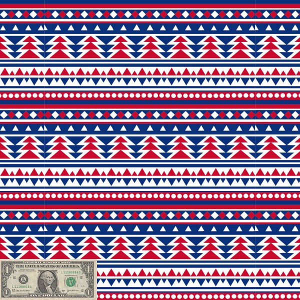 Custom Patterns Native 12" x 18"  Turbo Sheet