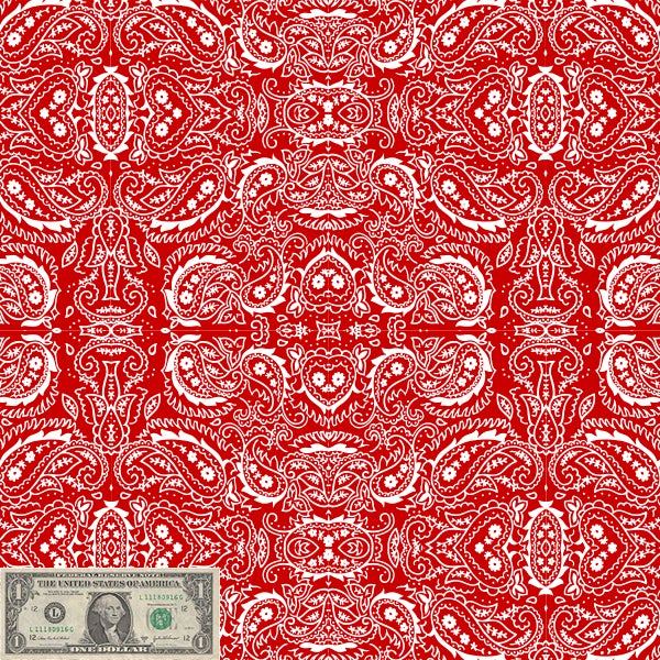 Custom Patterns Bandanas Glitter