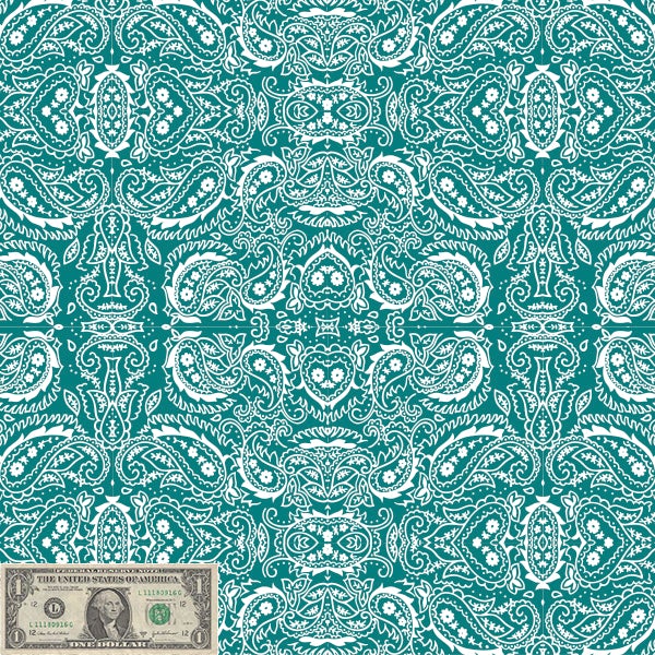 Custom Patterns Bandanas Glitter