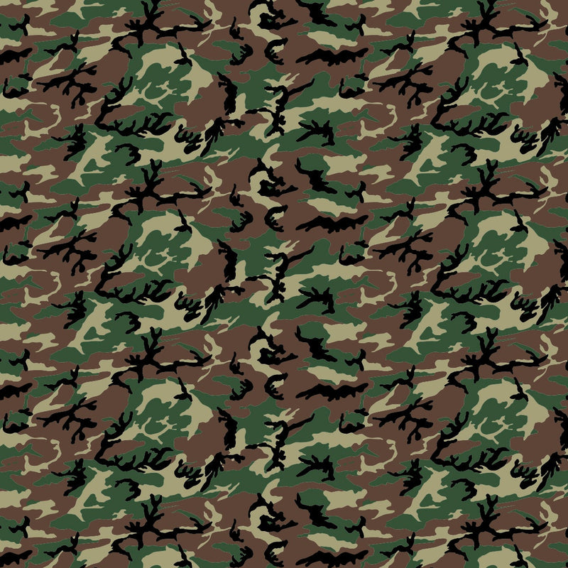 Custom Patterns Camo 12" x 18" Decal Sheet