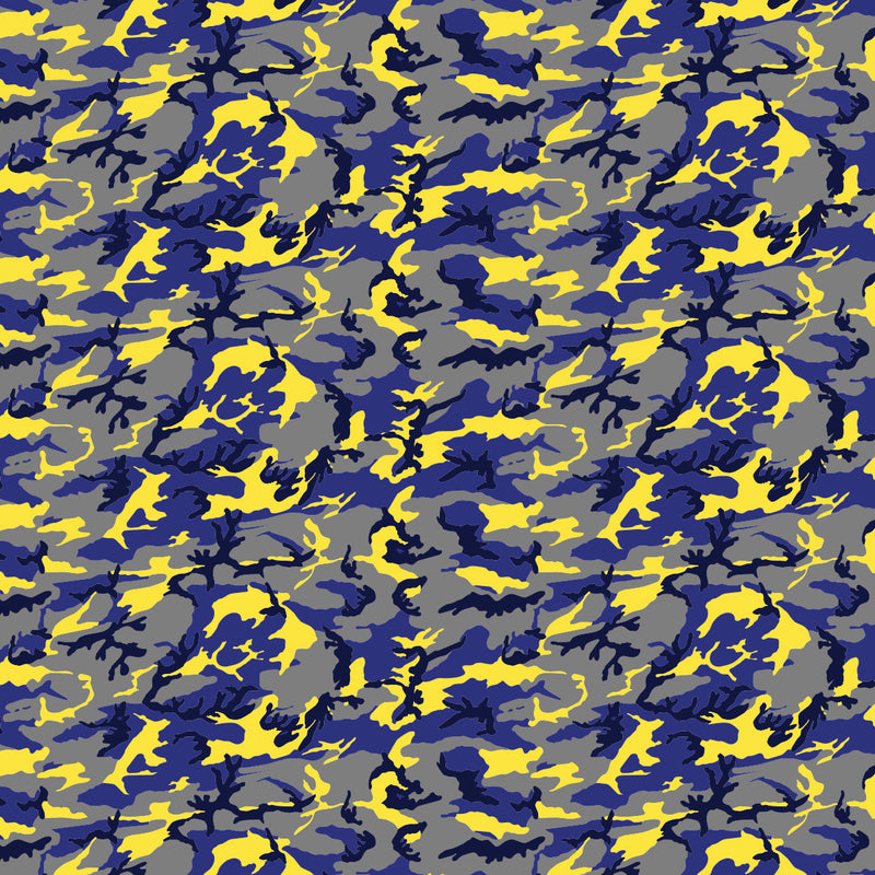 Custom Patterns Camo 12" x 18" Glitter Sheet