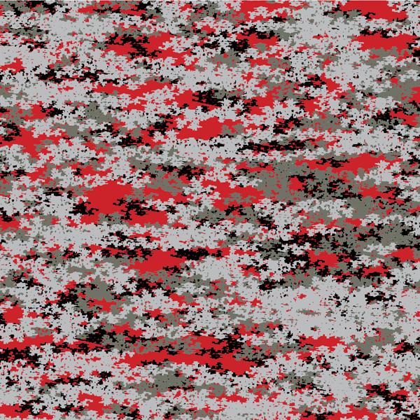 Red Digital Camouflage 22 – Pattern Crew