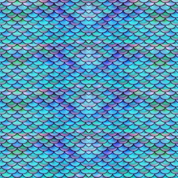 Custom Patterns Scales 18" x 36" HTV Sheet