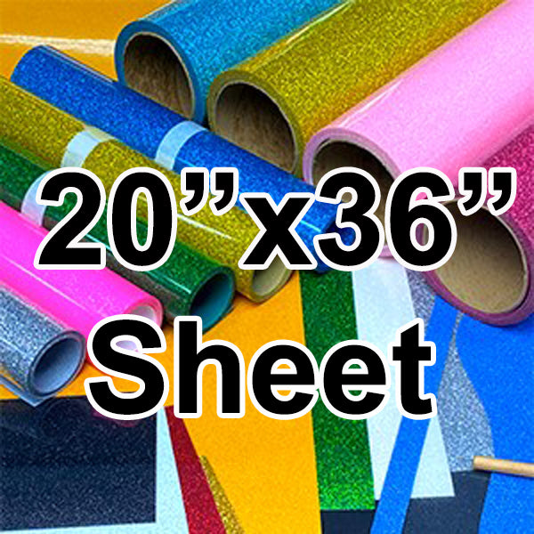 20" PerfecPress Glitter 20" x 36" Sheet