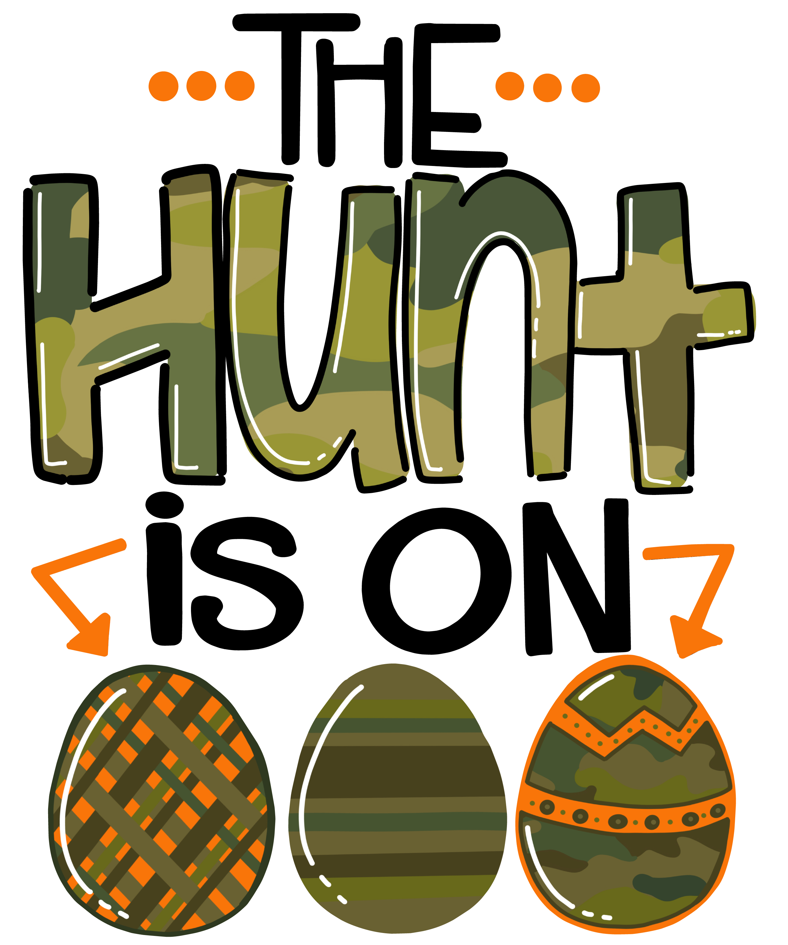 The Hunt DTF Design