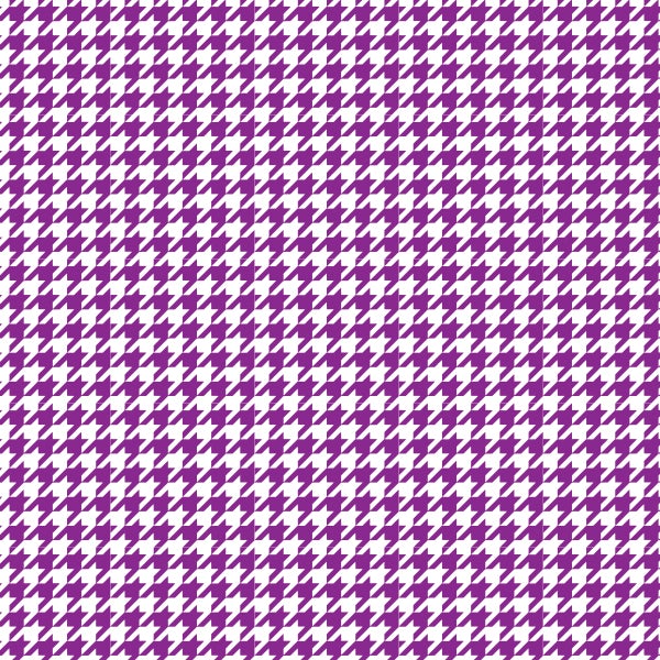 Custom Patterns Houndstooth 12" x 18" Decal Sheet
