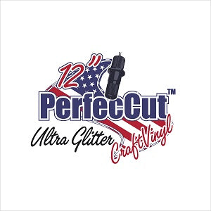 12"x5' PerfecCut Ultra Glitter Adhesive Vinyl - Various Colors, pick-up only!