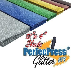 12" PerfecPress Glitter 12" x 4" Sheet