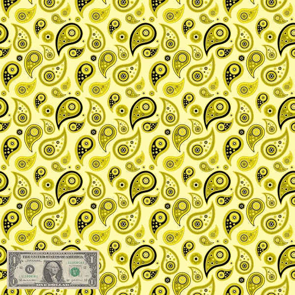 Custom Patterns Paisley 13" x 36" Turbo Sheet