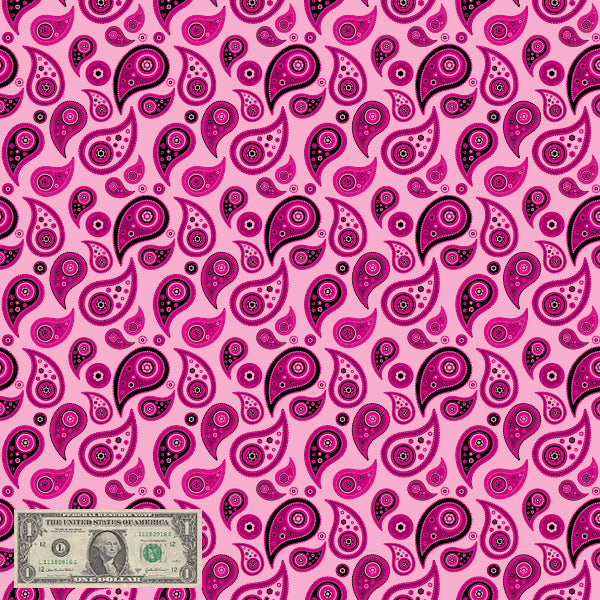 Custom Patterns Paisley 12" x 18" HTV Sheet