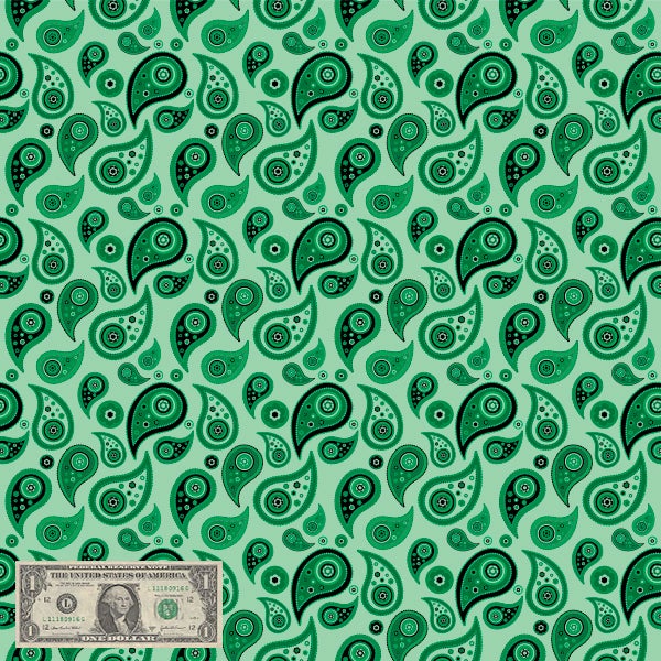 Custom Patterns Paisley 13" x 36" Turbo Sheet