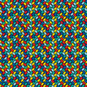 Asd Pattern Custom Autism Pattern Vinyl | PerfecPressHTV