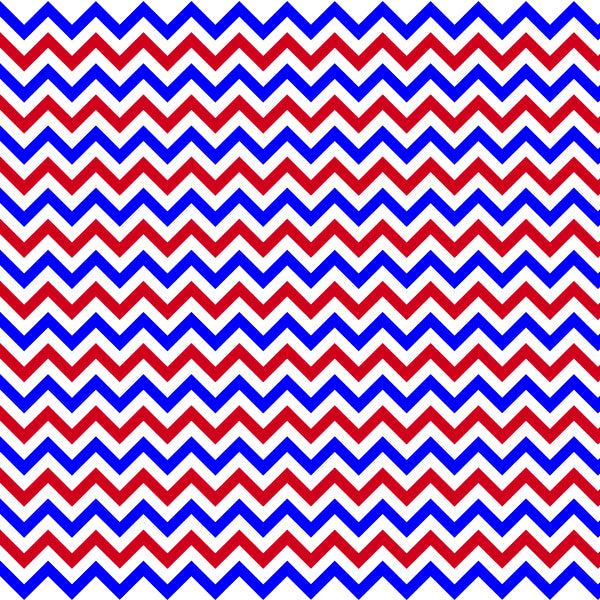 Custom Patterns Red, White & Blue 12" x 18" HTV Sheet