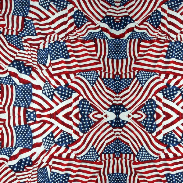 Custom Patterns Red, White & Blue 18" x 36" Decal Sheet