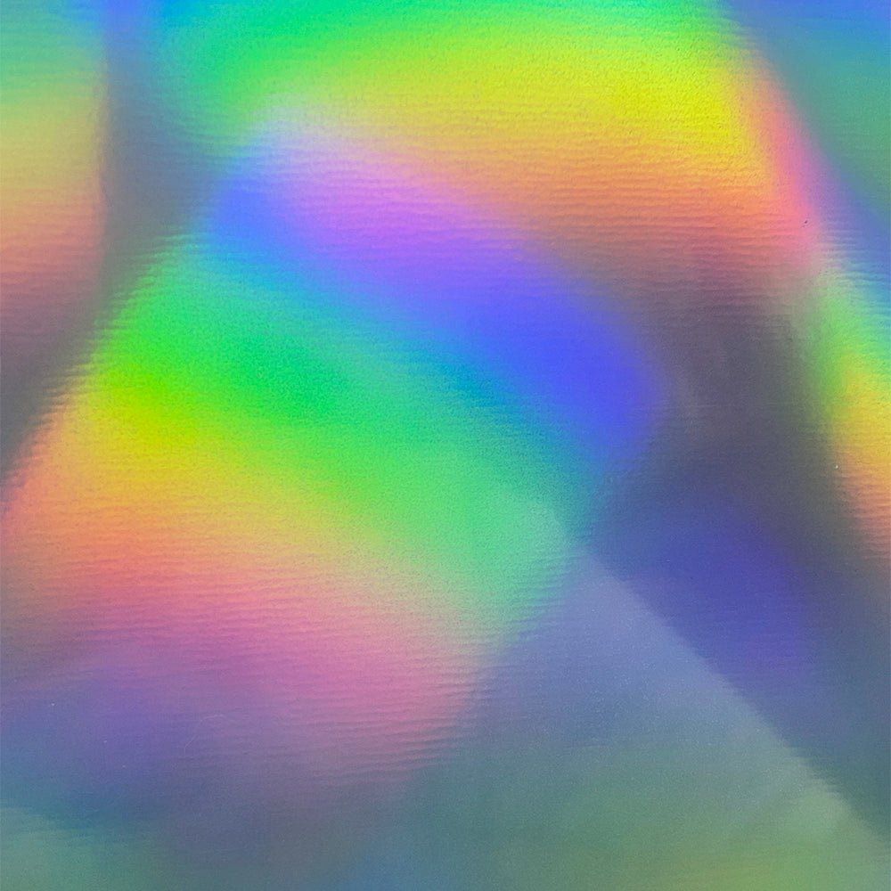 Holographic Permanent Self-adhesive Vinyl Roll - Spectrum Rose