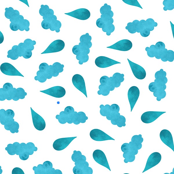 Custom Patterns Water Color 18" x 36" Decal Sheet