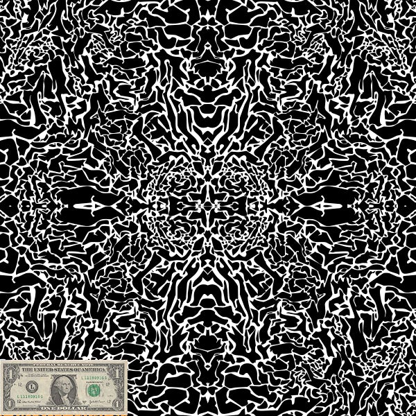 Custom Patterns Crackle 18" x 36" Turbo